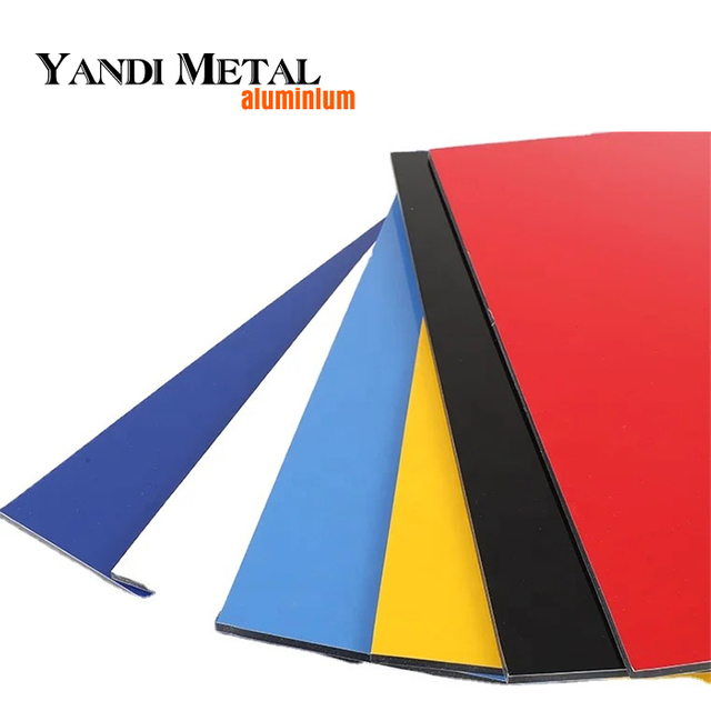 4mm PVDF ACP Aluminum composite panel curtain wall cladding PVDF