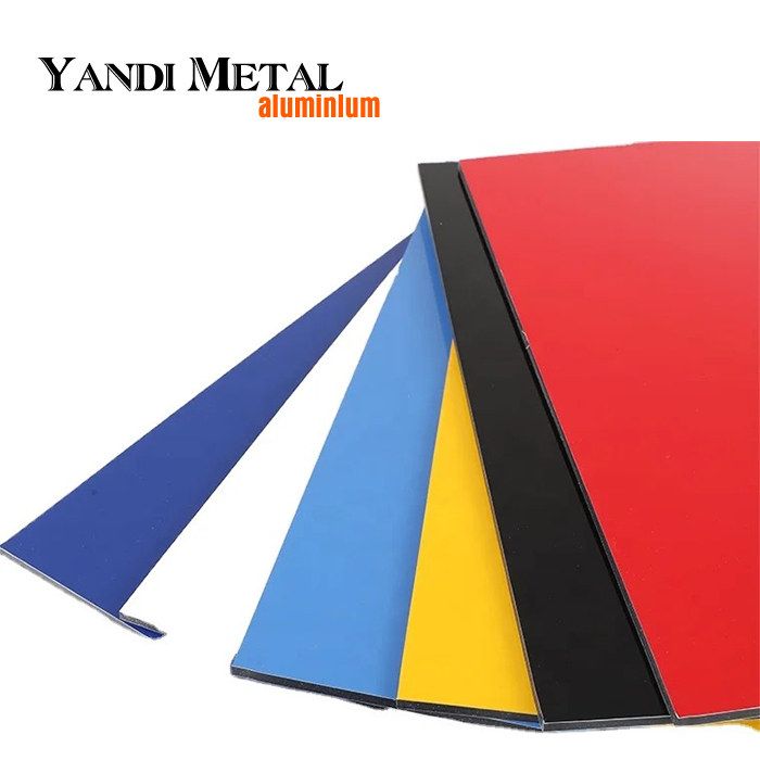 4mm PVDF ACP Aluminum composite panel curtain wall cladding PVDF