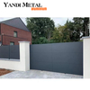 Modern cantilever gate system Garden Aluminum Pedestrian gate Automatic privacy sliding Aluminum cantilever gate kit