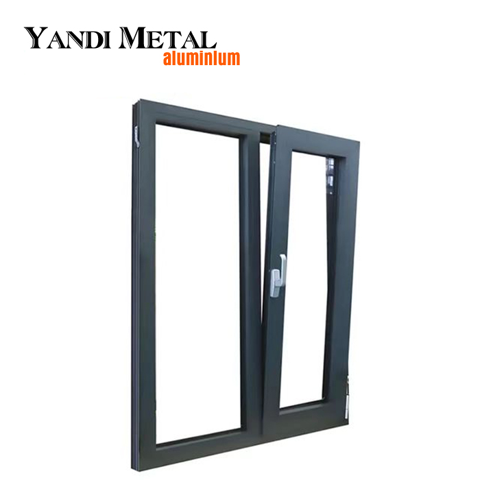 Balcony window door Hurricane-resistant impact resistant Vancouver heat break aluminum basement window