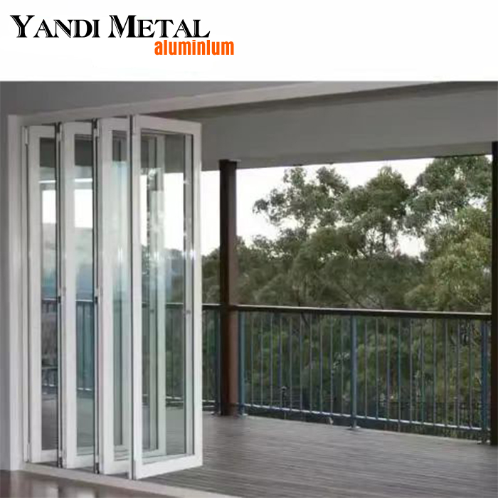 Modern design achieves top quality household aluminum doors ultra-thin profile aluminum doors