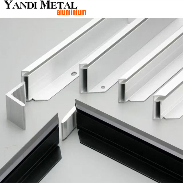 Aluminum Frame Industrial Aluminum Profile Custom Profil Frame Aluminum Solar Panel