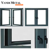 Ce standard Champagne aluminum sliding window glass doors and Windows Bronze sliding window Aluminum window