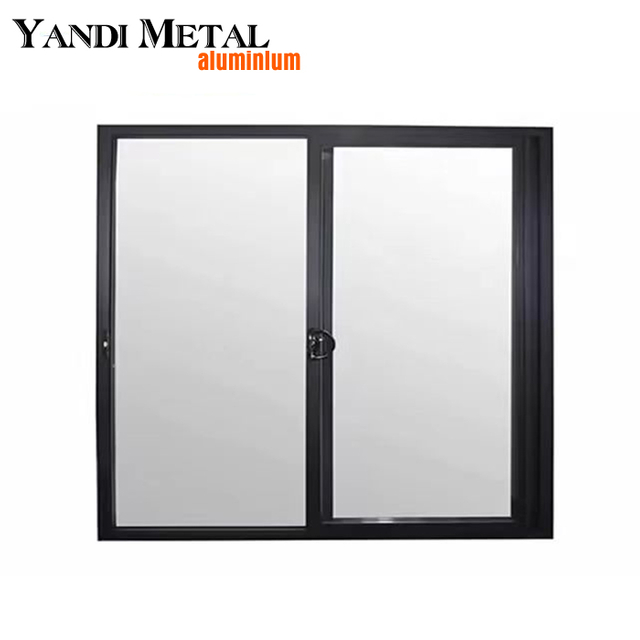Modern style glass window house Double glass aluminum window simple design aluminum house sound insulation