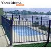 Hot selling custom outdoor powder-coated anodized horizontal slats for swimming pool pool aluminum fence panels