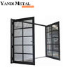 The latest design New style modern aluminum villa large double fold folding glass sliding aluminum doors
