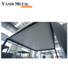 3×3 3×4 4×6 4×8 Modern waterproof outdoor aluminum pavilion Electric adjustable louver roof bioclimatic pavilion