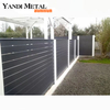 Hot-selling decorative garden fence Metal fence aluminum high-quality durable custom Yandi manufacturing